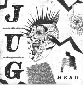Artwork for Head LP (2026) by hardcore punk band Jug, Winnipeg