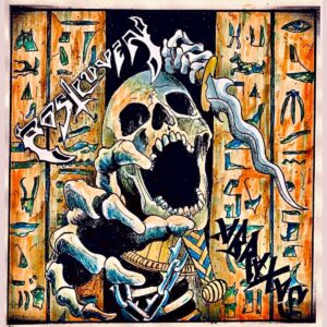 Cover Art for Montreal speed thrash metal Postluven band single Abraxas, 2026
